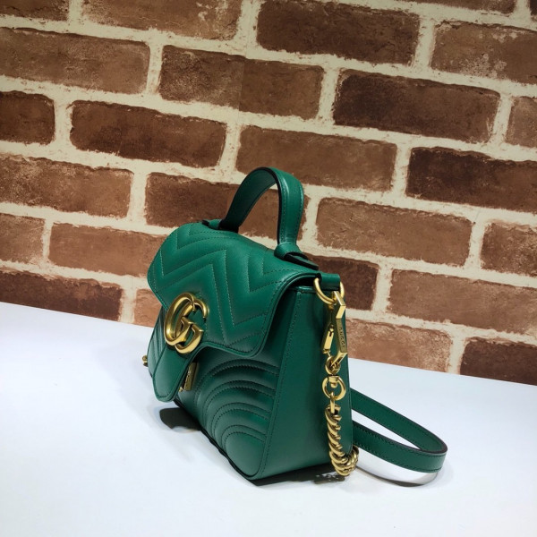 G*u*i gg marmont mini top handle bag
