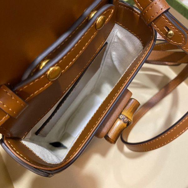 G*u*i bamboo mini handbag