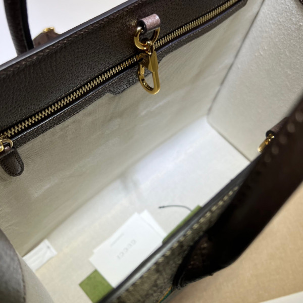 G*u*i medium tote with interlocking g