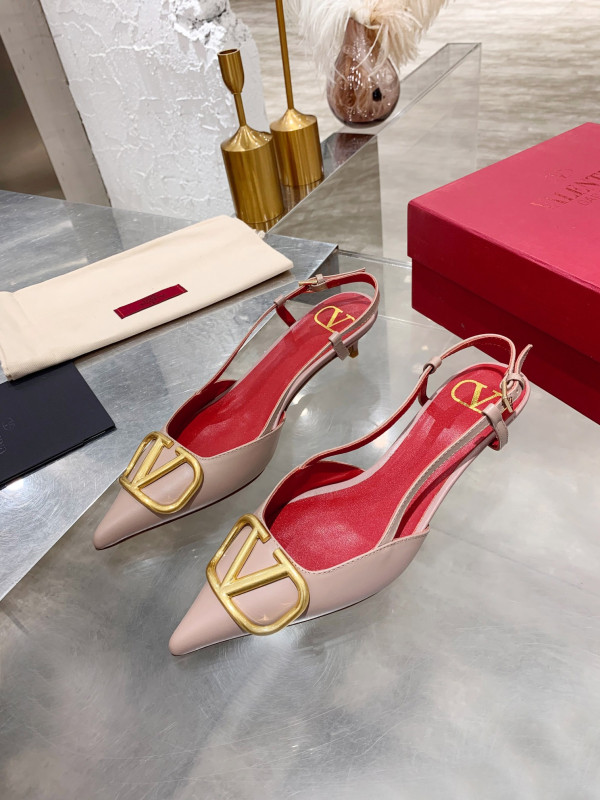 Valentino 40mm VLogo Signature slingback pumps