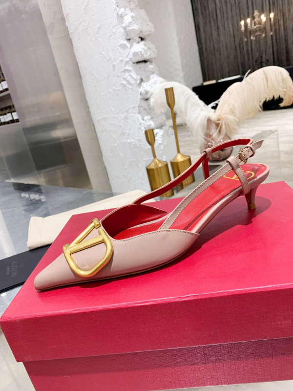 Valentino 40mm VLogo Signature slingback pumps