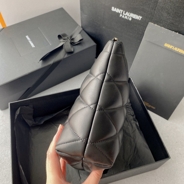 Y*L sade pouch in quilted lambskin