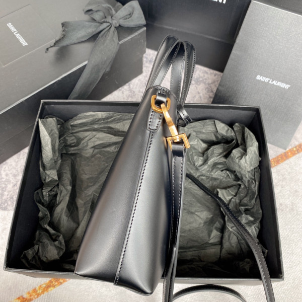 Y*L toy shopping mini leather tote bag-18*17*8cm