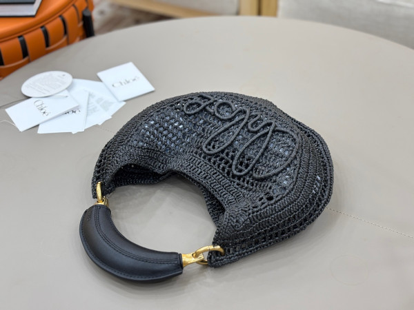 Chloe 25S summer banana hobo bag - 36*21.5*2cm